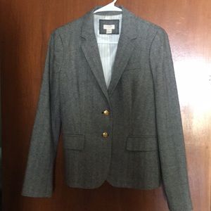 J.Crew houndstooth blazer
